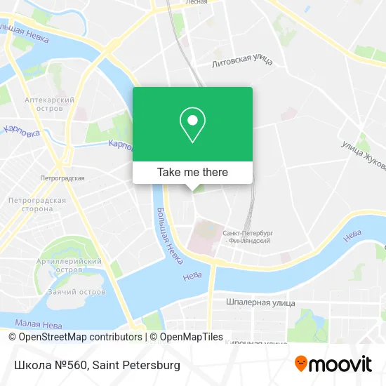 Школа №560 map