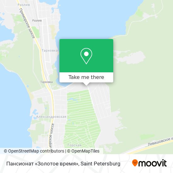 Пансионат «Золотое время» map