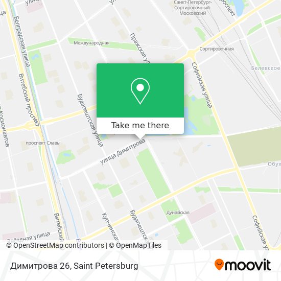 Димитрова 26 map