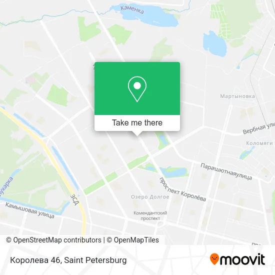 Королева 46 map