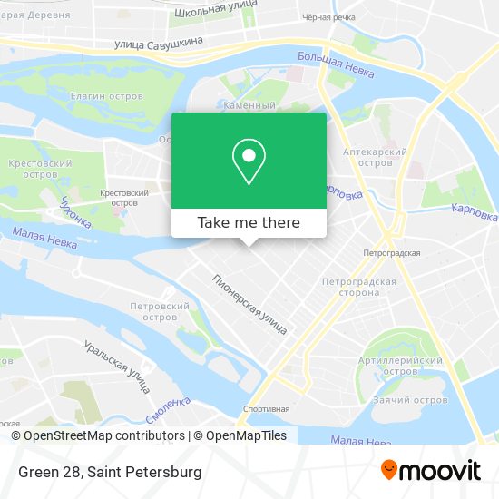 Green 28 map