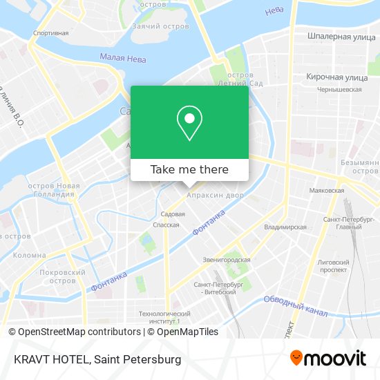 KRAVT HOTEL map