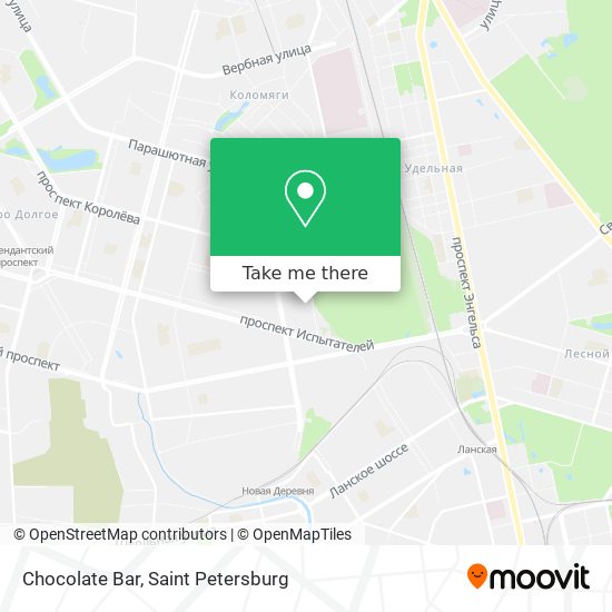 Chocolate Bar map