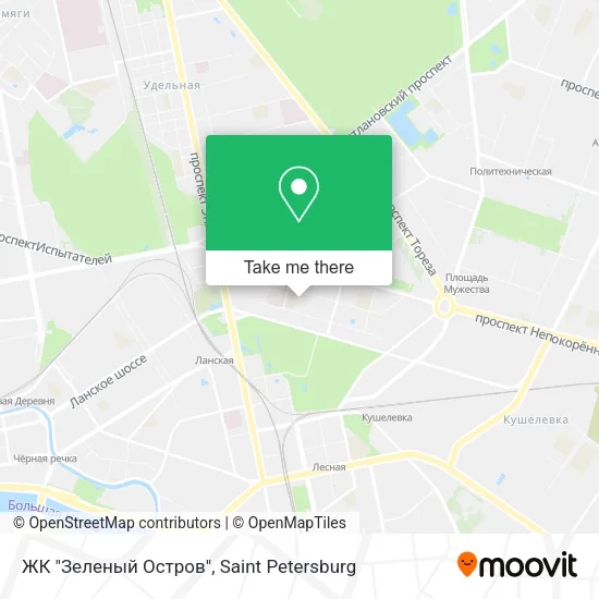 ЖК "Зеленый Остров" map