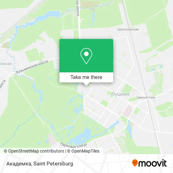 Академка map