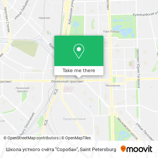 Школа устного счёта "Соробан" map