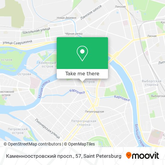 Каменноостровский просп., 57 map