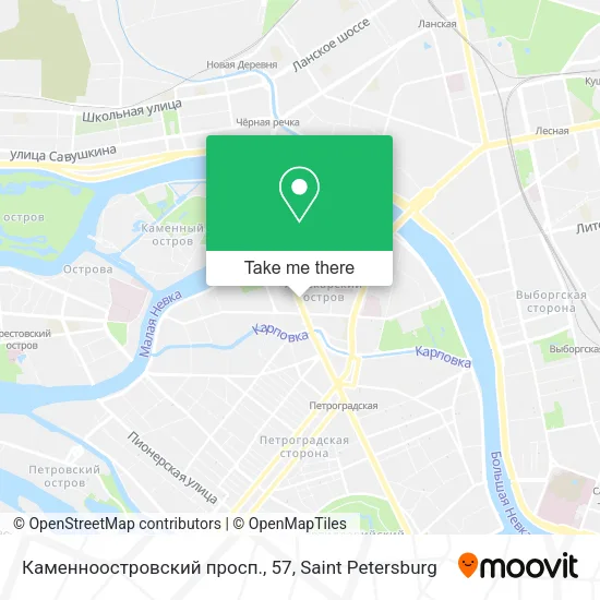 Каменноостровский просп., 57 map