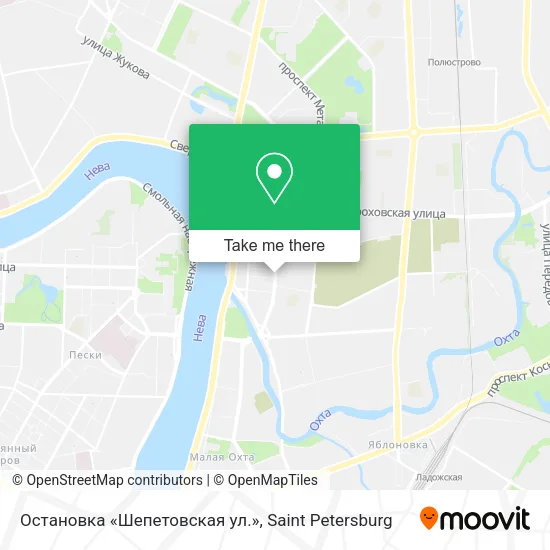 Остановка «Шепетовская ул.» map