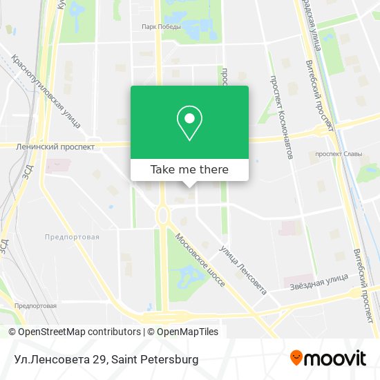 Ул.Ленсовета 29 map