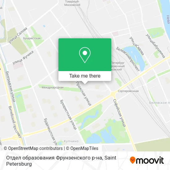 Отдел образования Фрунзенского р-на map