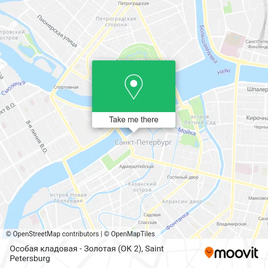 Особая кладовая - Золотая (ОК 2) map