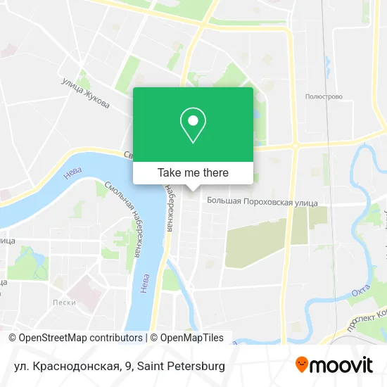 ул. Краснодонская, 9 map