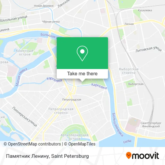 Памятник Ленину map