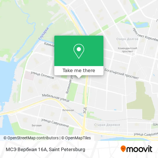 МСЭ Вербная 16А map