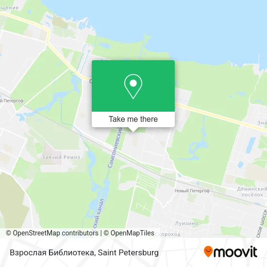 Взрослая Библиотека map