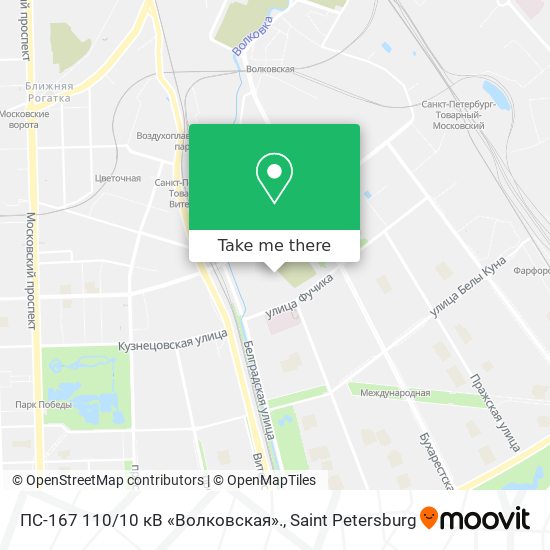 ПС-167 110/10 кВ «Волковская». map