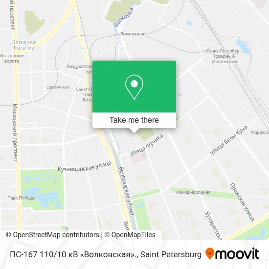 ПС-167 110/10 кВ «Волковская». map