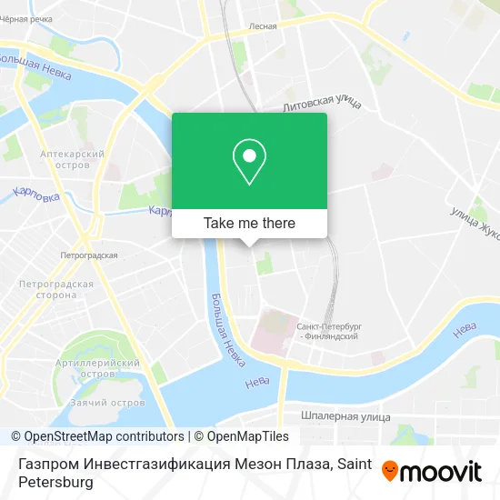 Газпром Инвестгазификация Мезон Плаза map