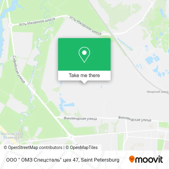 ООО " ОМЗ Спецсталь" цех 47 map