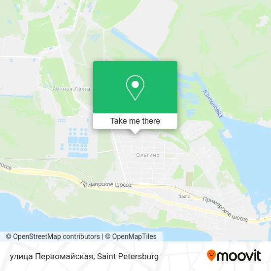 улица Первомайская map