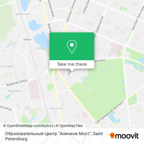 Образовательный Центр "Аничков Мост" map