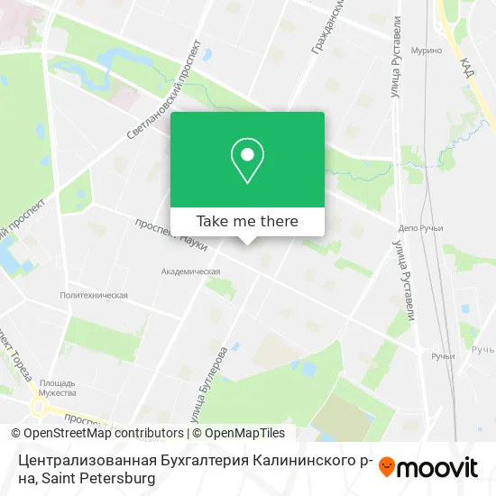 Централизованная Бухгалтерия Калининского р-на map