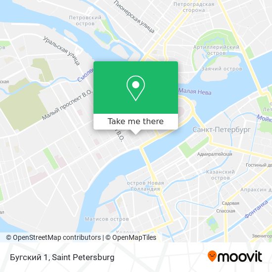 Бугский 1 map