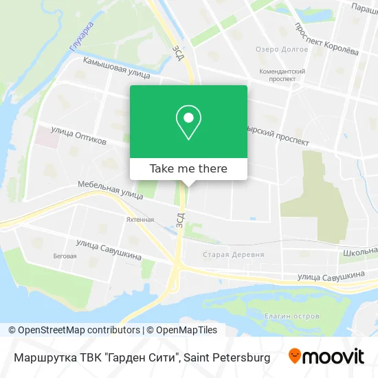 Маршрутка ТВК "Гарден Сити" map