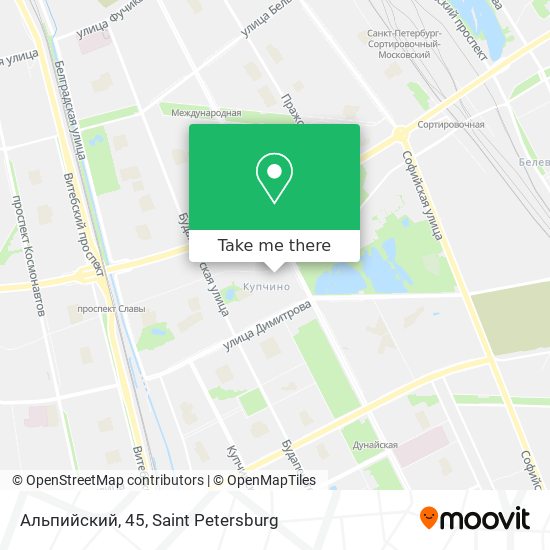Альпийский, 45 map