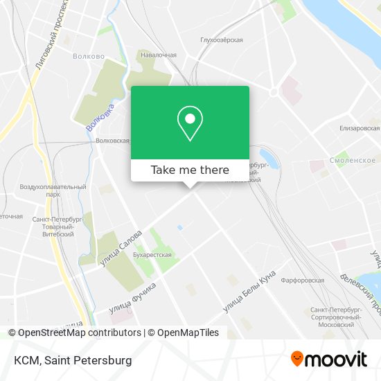 КСМ map