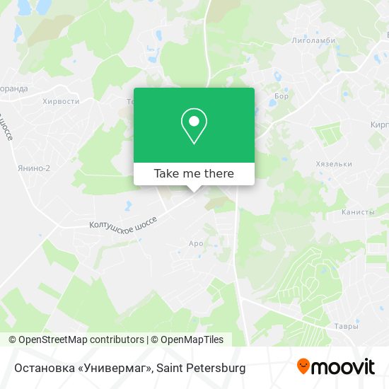 Остановка «Универмаг» map