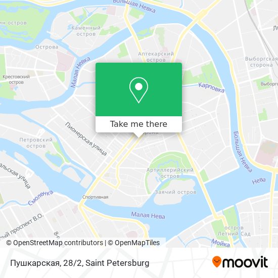 Пушкарская, 28/2 map