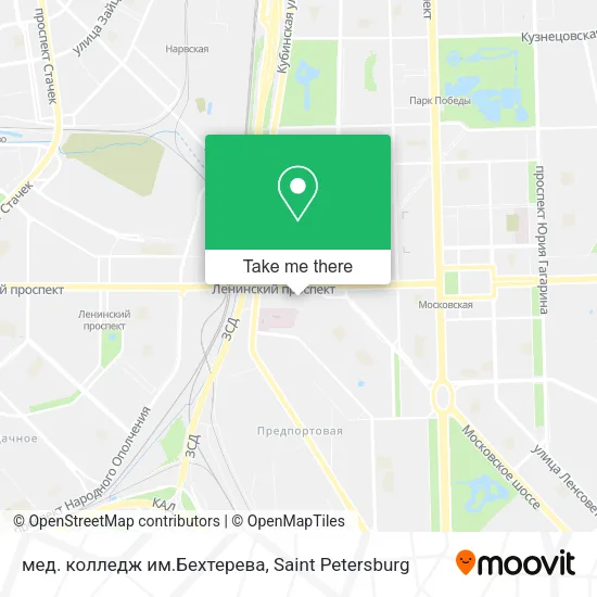 мед. колледж им.Бехтерева map