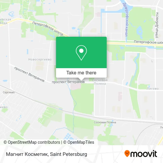 Магнит Косметик map