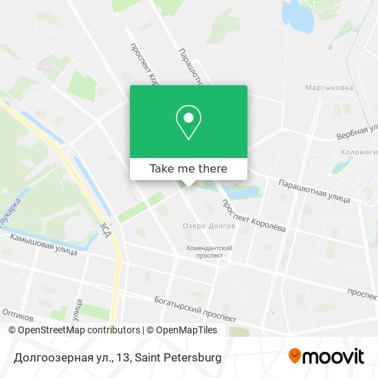 Долгоозерная ул., 13 map