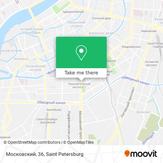 Московский, 36 map