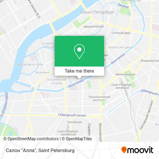 Салон "Алла" map