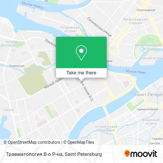 Травматология В-о Р-на map