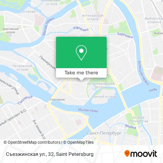 Съезжинская ул., 32 map