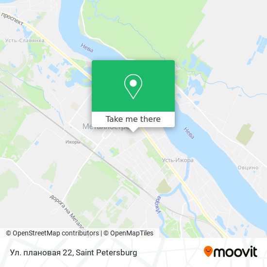 Ул. плановая 22 map