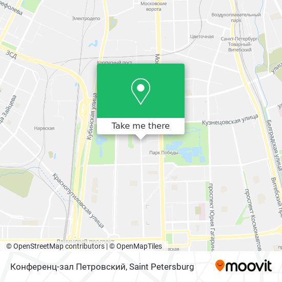 Конференц-зал Петровский map