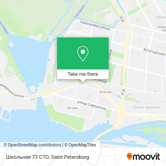 Школьная 73 СТО map