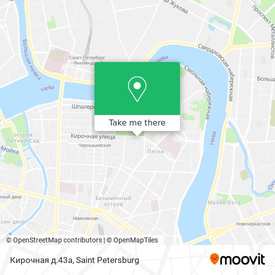 Кирочная д.43а map
