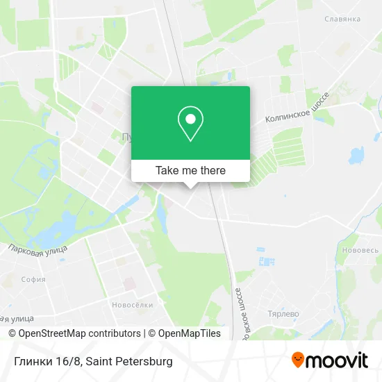 Глинки 16/8 map