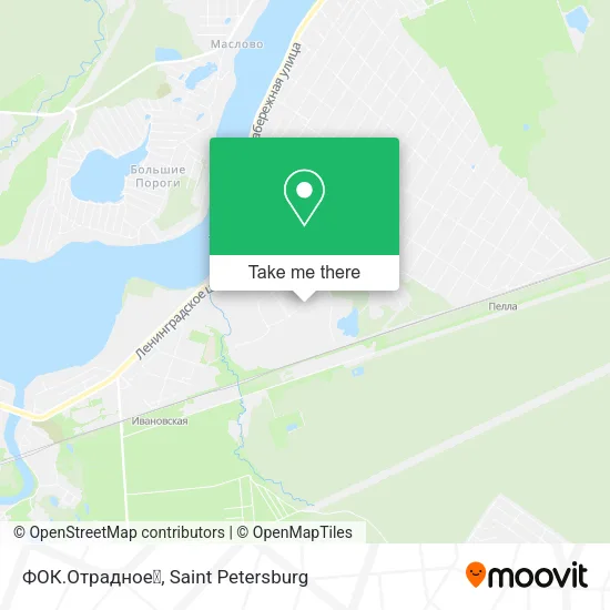 ФОК.Отрадное⚽️ map