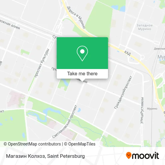 Магазин Колхоз map