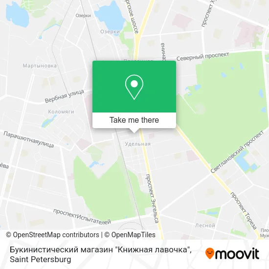 Букинистический магазин "Книжная лавочка" map