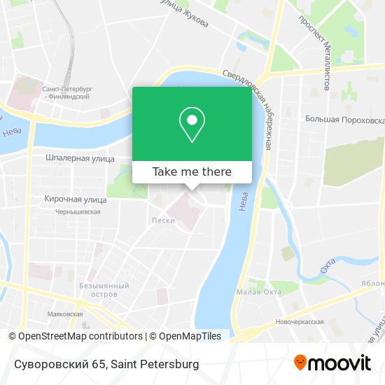 Суворовский 65 map