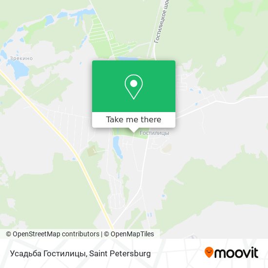 Усадьба Гостилицы map